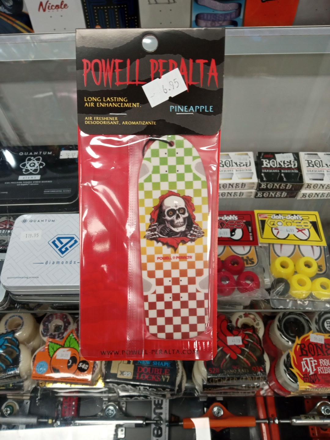 Ripper Checker Powell Peralta Ripper Checker Rasta Fade Air Freshener - Pineapple Sce ...