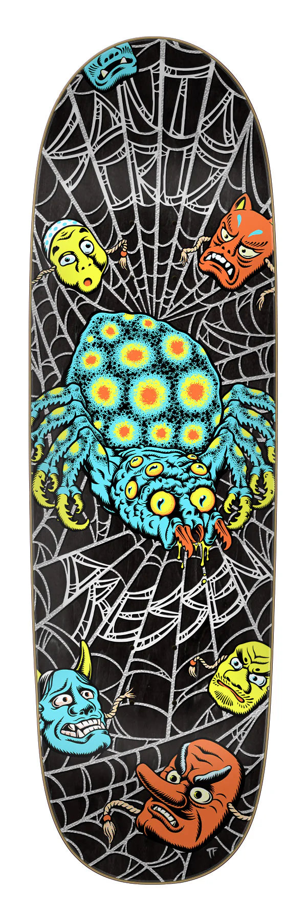 9.25in Dressen Spider Santa Cruz Egg Skateboard Deck – Disrupt
