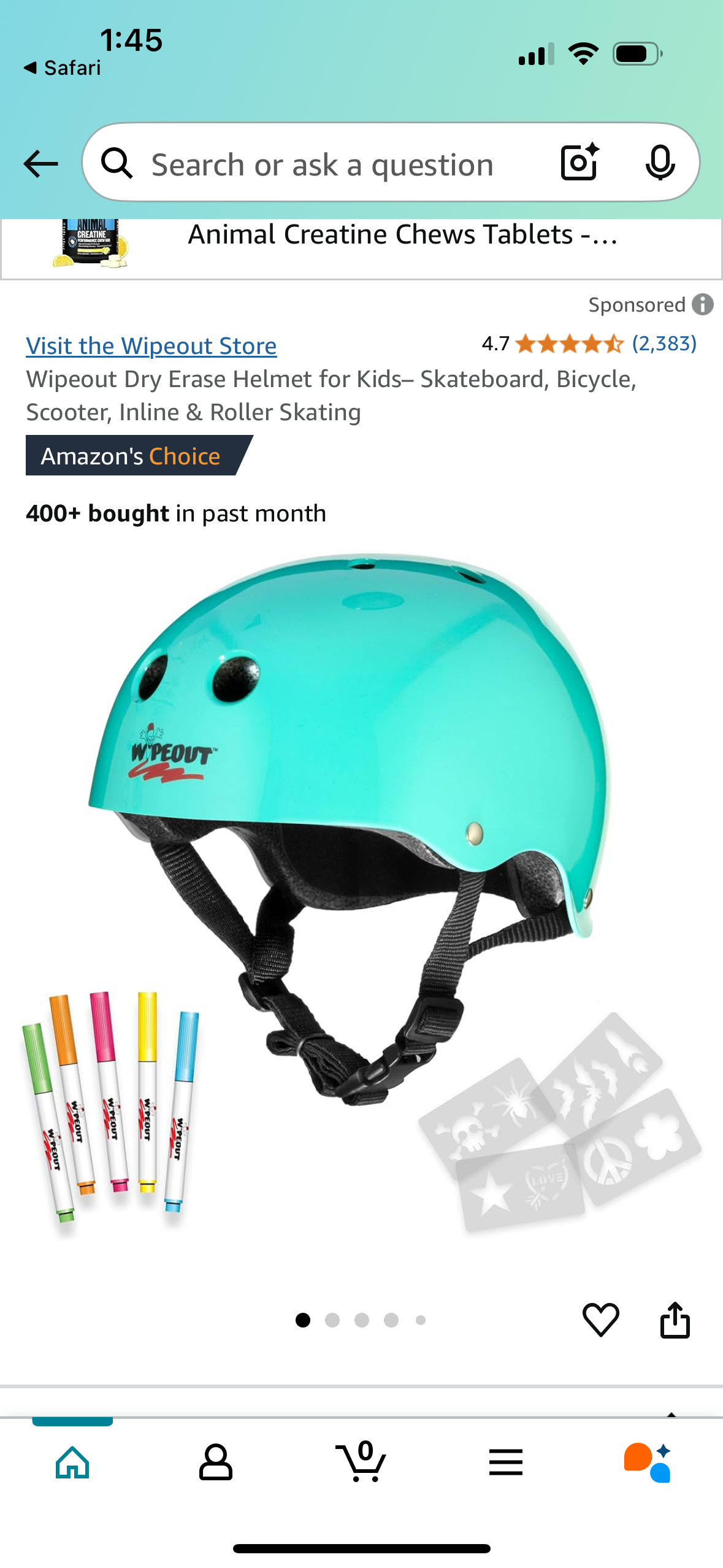 bike helmet wipe out Wipeout Dry Erase Kids Helmet – Disrupt Skateshop